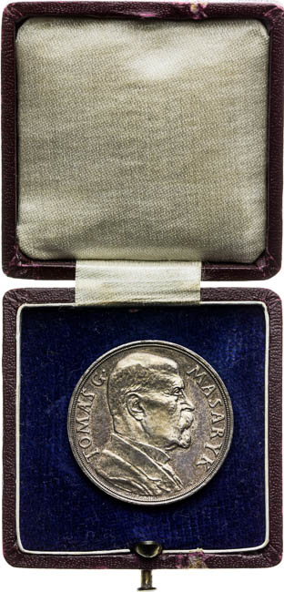 Strieborná medaila 1935 - averz