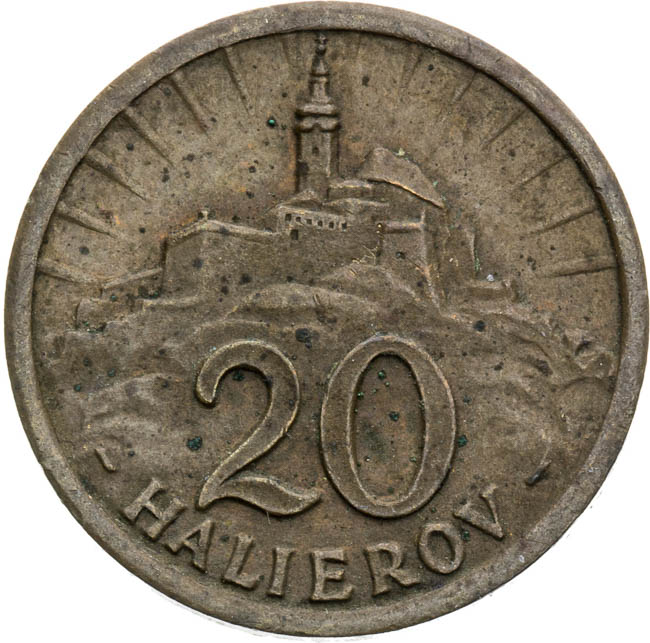 20 Halier 1942 - reverz