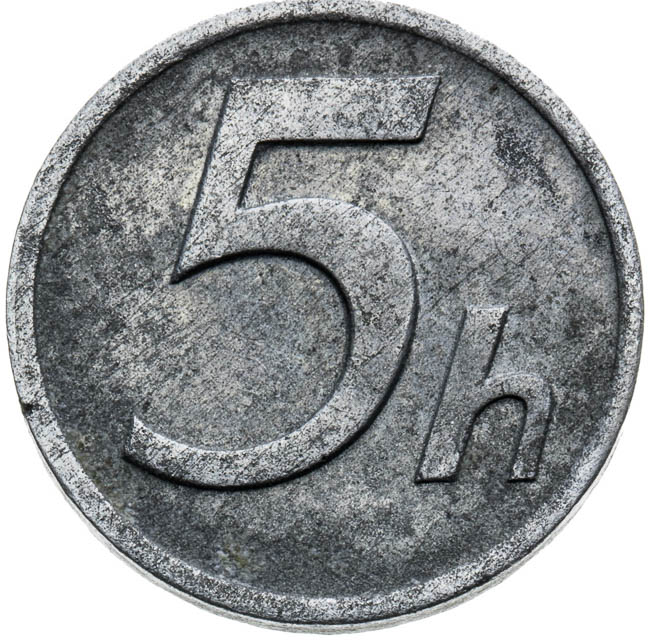 5 Halier 1942 - reverz