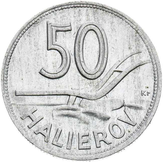 50 Heller 1944 - back