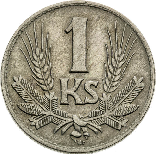 Koruna 1944 - back