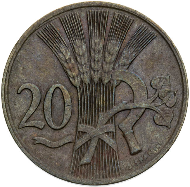20 Heller 1947 (pattern strike) - back