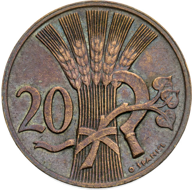 20 Heller 1947 (pattern strike) - back