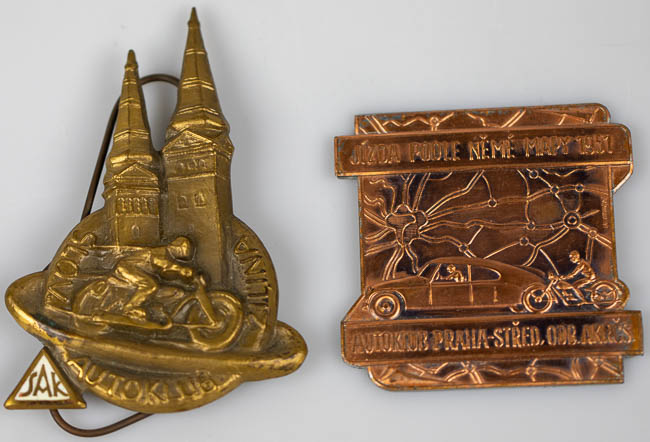 Lot of medals/plaquettes (2 pcs) - front