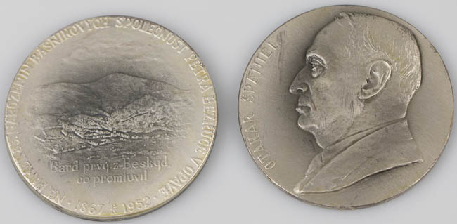 Lot of medals (2 pcs) - back