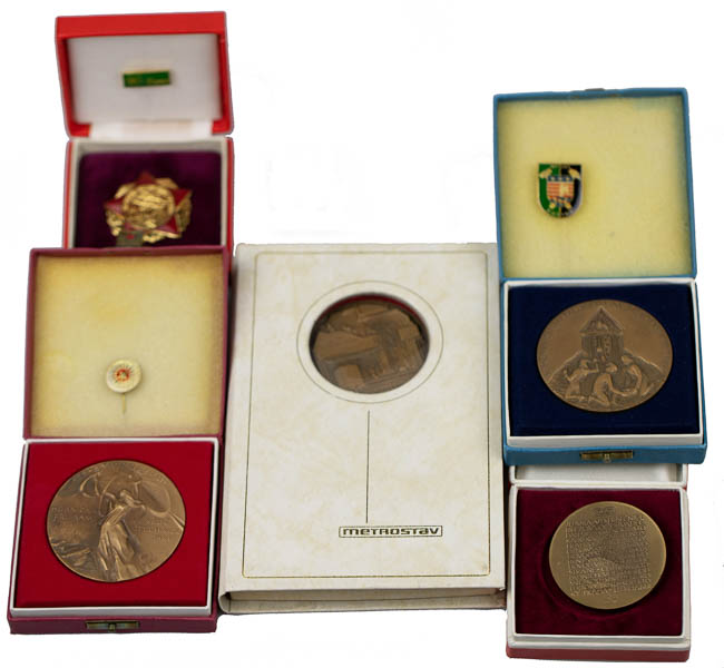 Lot of medals (5 pcs) - front