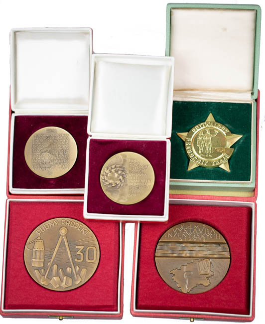 Lot of medals (5 pcs) - front