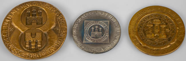 Lot of medals (3 pcs) - back