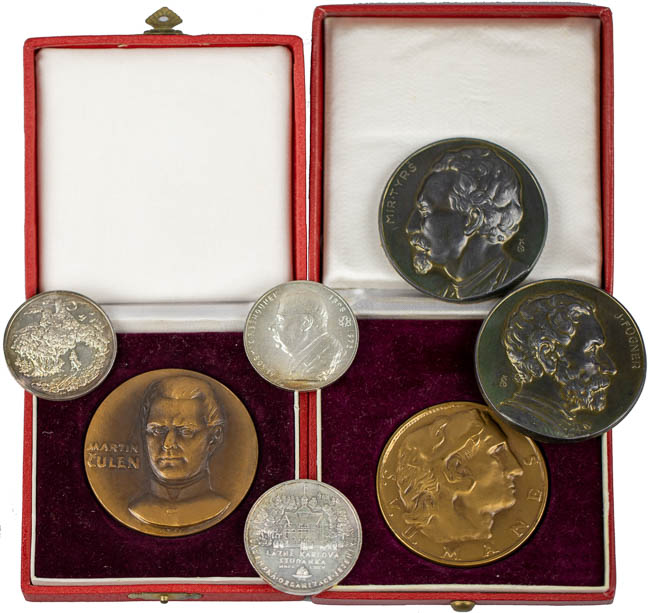 Lot of medals (7 pcs) - front