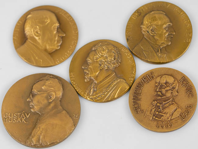 Lot of medals (5 pcs) - front