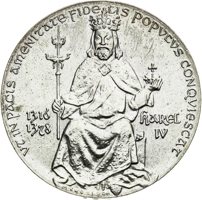 Silver medal 1978 - front