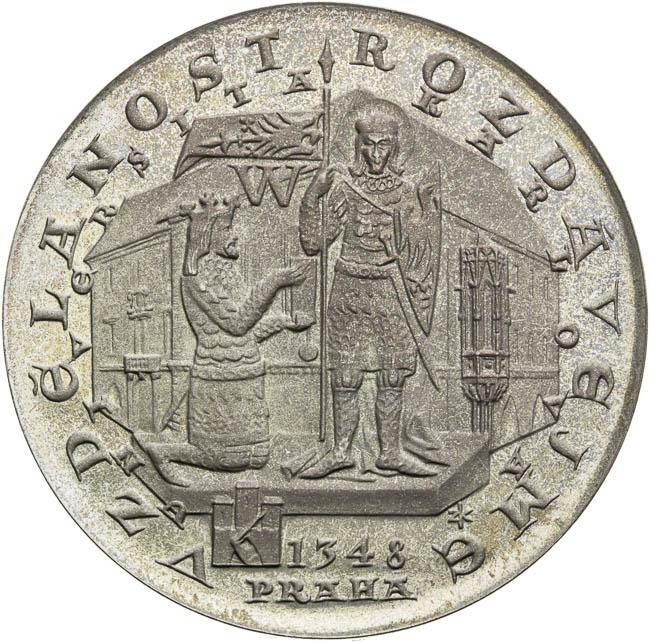 Silver medal 1978 - back