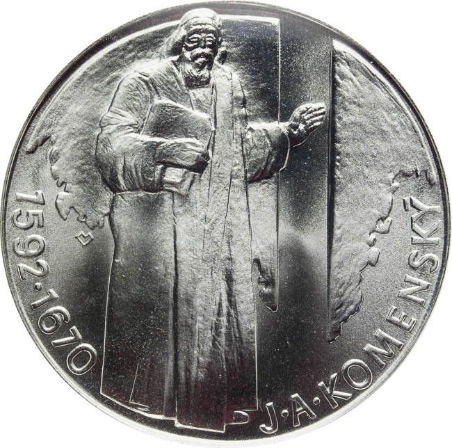 500 Kčs 1992 - averz