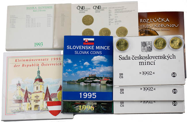 Coin sets (9 pcs) - front