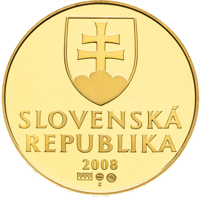 10 Koruna 2008 - back