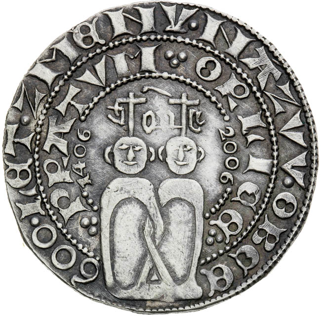 Silver medal 2006 - front