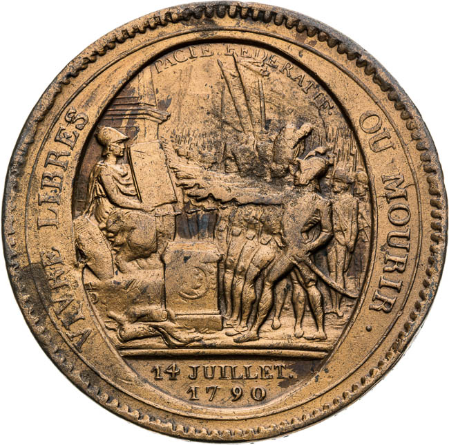 Medaila 1792 - averz