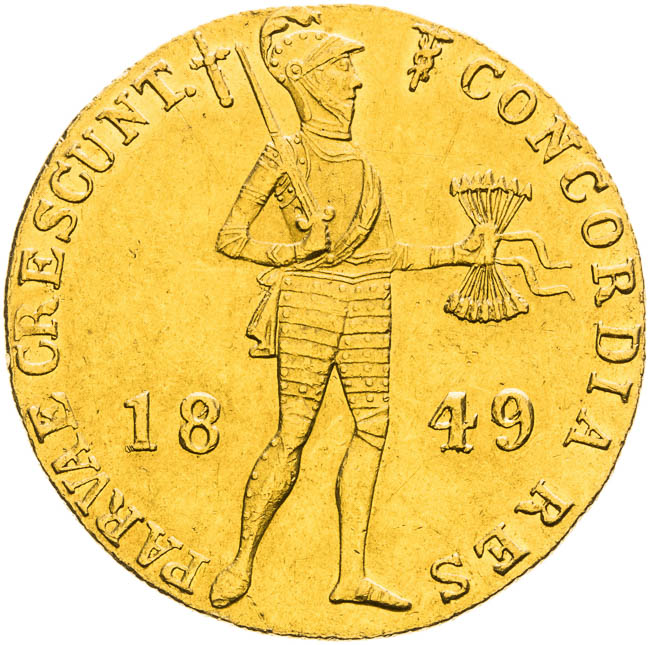Ducat 1849 - front