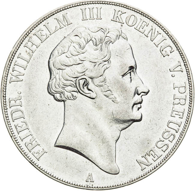 2 Toliar 1840 - averz