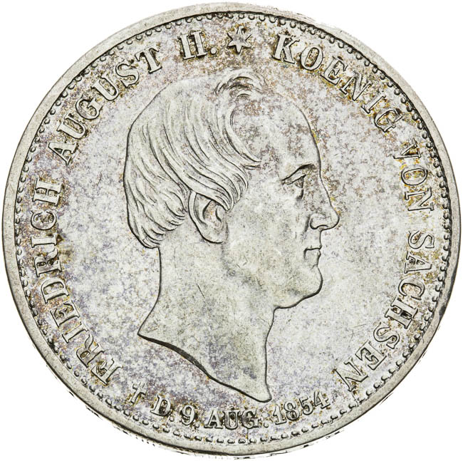 Thaler 1854 - front