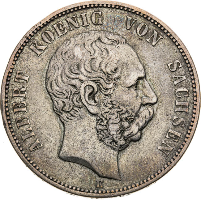 5 Mark 1876 - front