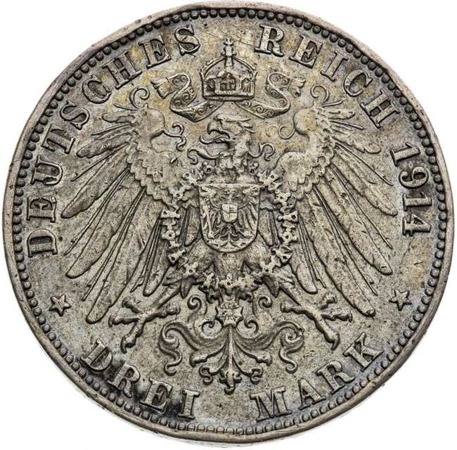 3 Mark 1914 - back