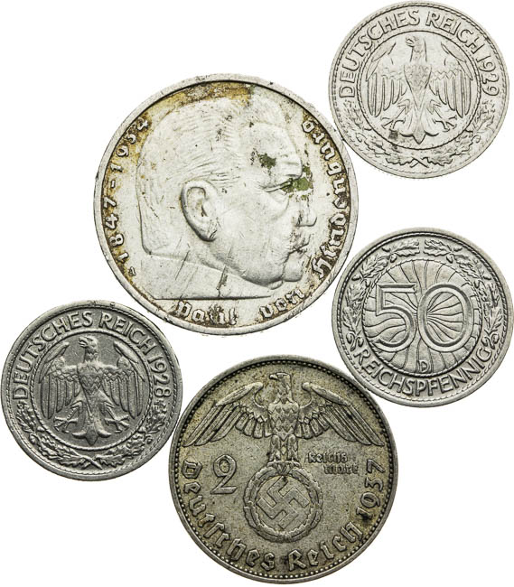 Coins (5 pcs) - front