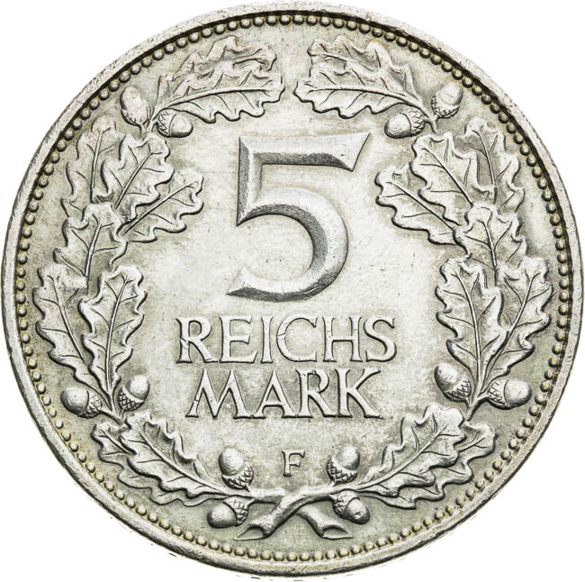 5 Mark 1925 - back