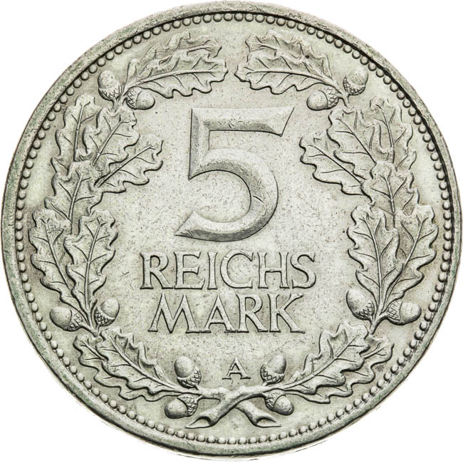 5 Mark 1925 - back