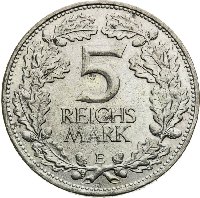5 Mark 1925 - back