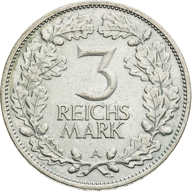 3 Mark 1925 - back