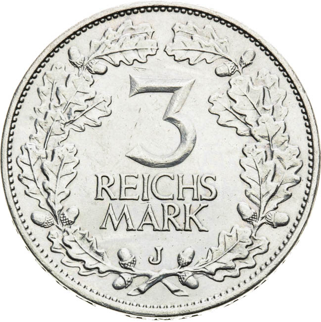 3 Mark 1925 - back