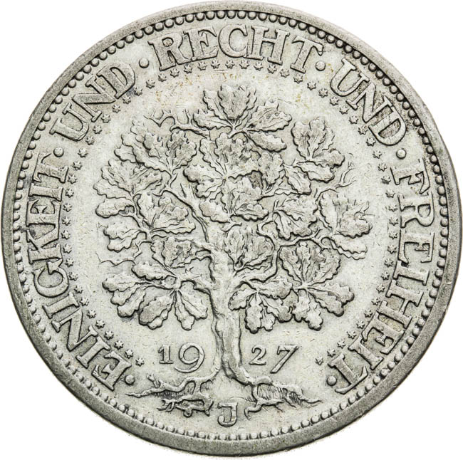 5 Mark 1927 - front