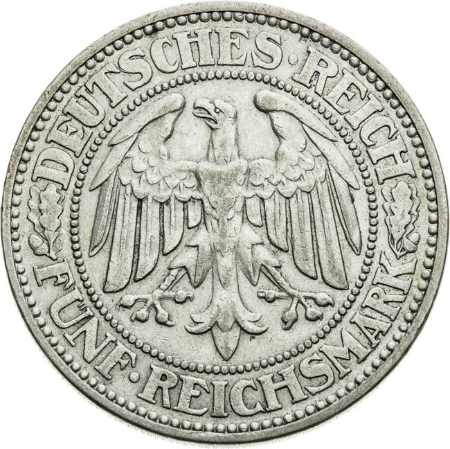 5 Mark 1927 - back