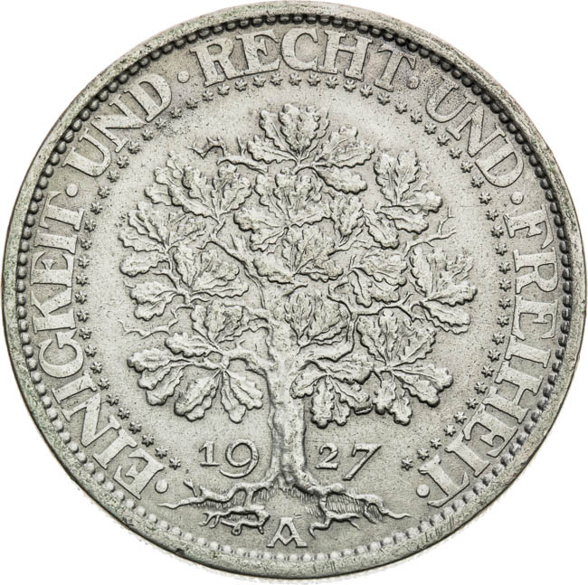 5 Mark 1927 - front