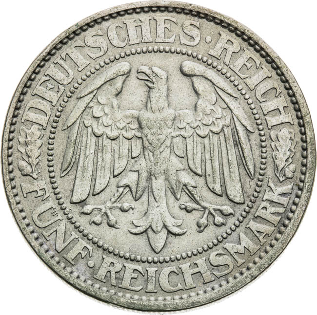 5 Mark 1927 - back