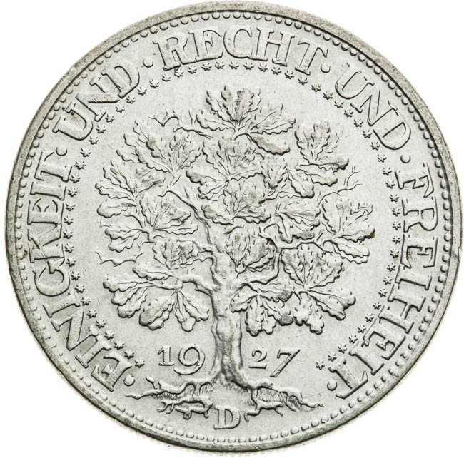 5 Mark 1927 - front