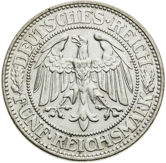 5 Mark 1927 - back
