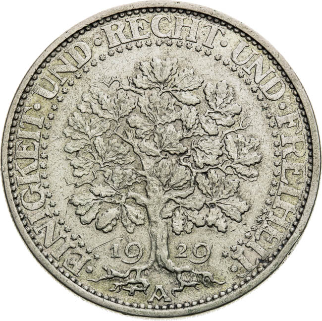 5 Mark 1929 - front