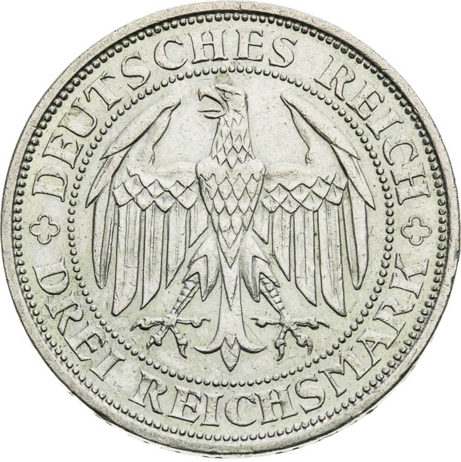 3 Mark 1929 - back