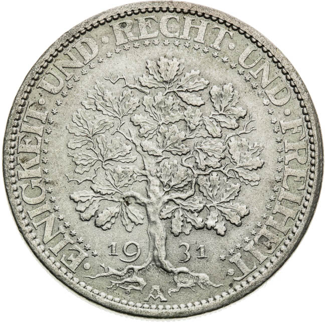 5 Mark 1931 - front