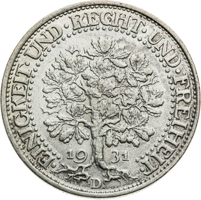 5 Mark 1931 - front