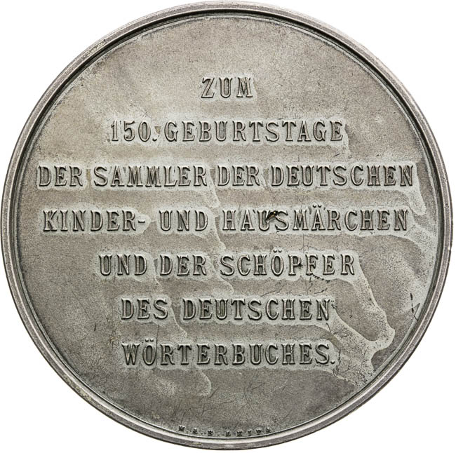 Silver medal 1935 - back