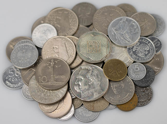 Coins (350 grams) - front