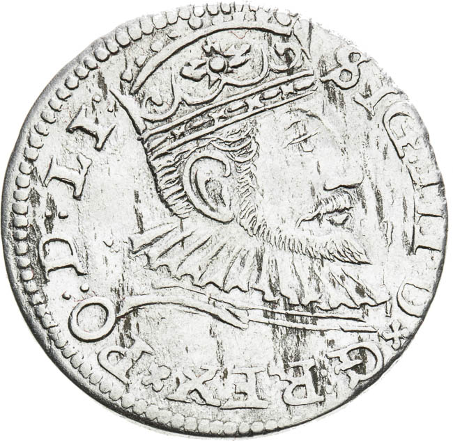 3 Groschen 1592 - front