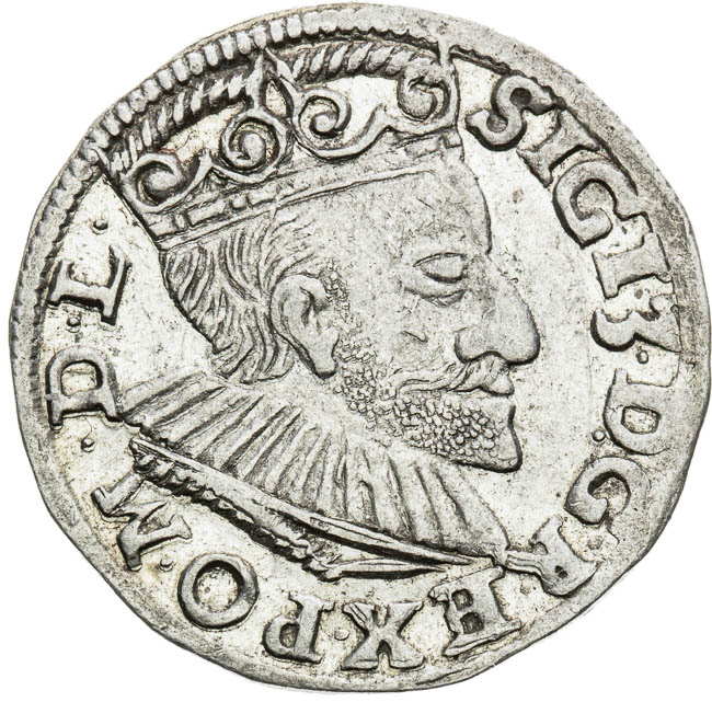 3 Groschen 1592 - front