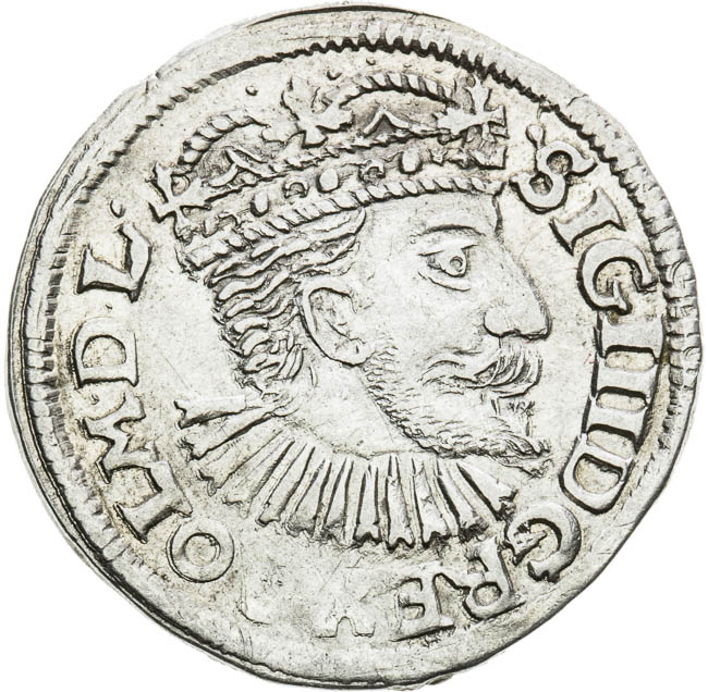 3 Groschen 1595 - front