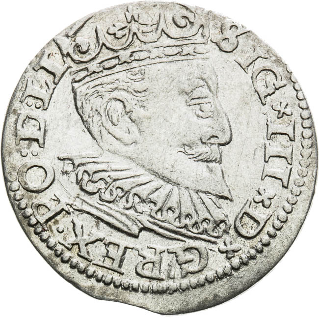 3 Groschen 1595 - front