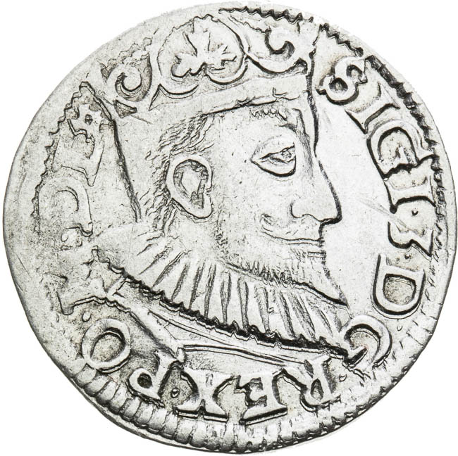 3 Groschen 1595 - front