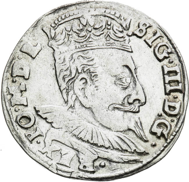 3 Groschen 1596 - front